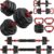 Adjustable Dumbbell set,20/30/45/70/90lbs Free Weight Set