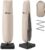 OLILAWN 600D Waterproof Umbrella Cover for 7-12ft Cantilever Umbrellas OL-HT039 OL-HT040, UV Resistant Fade Resistant Outdoor Parasol Cover for Patio, Includes Rod and Storage Bag, Beige