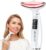 Red Light Therapy for Face and Neck, 7-Color LED Face Massager with EMS, Heat & Vibration, 6 Modes & 4 Intensities, Rechargeable Face Sculpting Tool for At-Home Skincare