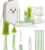 Travel Baby Bottle Cleaner Kit, 6-in-1 Brush Set for Bottles & Pumps