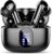 Wireless Earbuds, Bluetooth 5.4 Headphones Bass Stereo/Clear Calls, Black