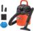 Armor All® AA155 1.5-Gallon 2 Peak HP Portable Wet/Dry Vacuum, Orange