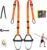 Moulyan Bodyweight Resistance Training Straps,Training straps Complete Home Gym Fitness Trainer kit for Full-Body Workout Easy Setup Gym Home Outdoors