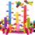 STEM Building Blocks Toys for Kids – Educational and Safe Gear Interlocking Construction Playset – Develop Creativity Preschool Brain Teaser Toys Gift for 3 4 5 Years Old Kids Boys Girls