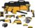 DEWALT 20V MAX Power Tool Combo Kit, 10 Tool Cordless Power Tool Set, 2 Batteries, Charger and 2 Bags Included, Dewalt Brushless Combo Kit (DCK1021D2)