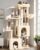 Globlazer Heavy Duty Cat Trees for Big Cats Maine Coon, F61, Beige