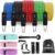 WHATAFIT Resistance Bands with Handles, 5-Level Exercise Bands for Workout