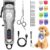 Dog Cordless Grooming Kit Low Noise for Heavy Thick Hair&Coats