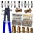 ASKWAY Rivet Nut Tool Set SAE & Metric 860 PCS SAE Pressure Rivet Nut Kit