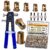 ASKWAY SAE Pressure Rivet Nut Tool Kit 420pcs, SAE Thread Rivet Nuts Kit