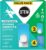 STEM Flying Insect Trap – Indoor Fruit Fly & Gnat Catcher for Home, Kitchen & Any Room, Attracts & Traps Bugs, Soft Blue UV Light – Includes 2 Plug-In Devices & 4 Cartridges