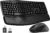 SABLUTE Wireless Keyboard and Mouse Combo, Ergonomic Wave, 30dB Quiet, MA41