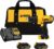 DEWALT 20V Max Cordless Drill Driver Set, 2 Speed, High Performance Motor, Includes 2 XR 1.3Ah Li-Ion Batteries, Charger and Contractor Bag (DCD771C2)