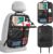 LUCMO Car Backseat Organizer with Foldable Tablet Holder, Black