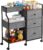 Modanais Baby Diaper Caddy Organizer Rolling Cart with Dividers and Drawers