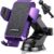 JOYMASS Wireless Car Charger, Phone Holders for Your Car, 15W Auto Clamping Phone Mount Car Accessories for iPhone 16 15 14 13 12 Mini Pro Max, Samsung Galaxy S24 Ultra S23 S22+ Note 20, etc – Purple